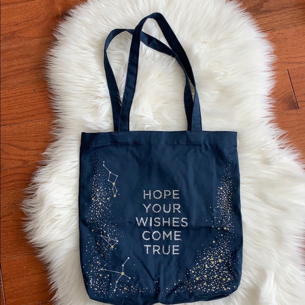 Brand new Hoe your wishes come true tote bag